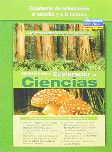 Stock image for SCIENCE EXPLORER FROM BACTERIA TO PLANTS SPANISH GUIDED READING AND STUDY WORKBOOK 2005 for sale by Nationwide_Text