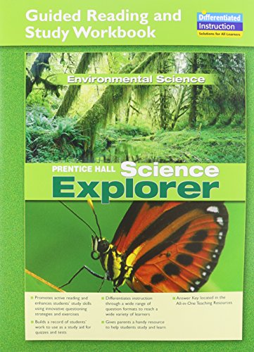 Stock image for SCIENCE EXPLORER ENVIRONMENTAL SCIENCE GUIDED READING AND STUDY WORKBOOK 2005C for sale by Allied Book Company Inc.
