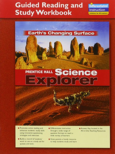 Stock image for Science Explorer: Earth's Changing Surface for sale by Better World Books