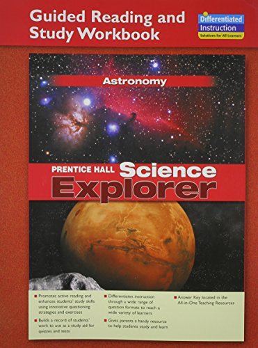 Science Explorer Astronomy Guided Reading And Study Workbook 2005 By Prentice Hall Prentice