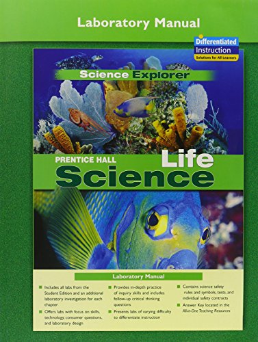 Imagen de archivo de Prentice Hall Science Explorer: Life Science, Laboratory Manual ; 9780131901995 ; 0131901990 a la venta por APlus Textbooks