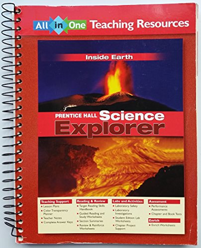 Stock image for All in One TEACHING RESOURCES Inside Earth (Prentice Hall Science Explorer) for sale by Better World Books