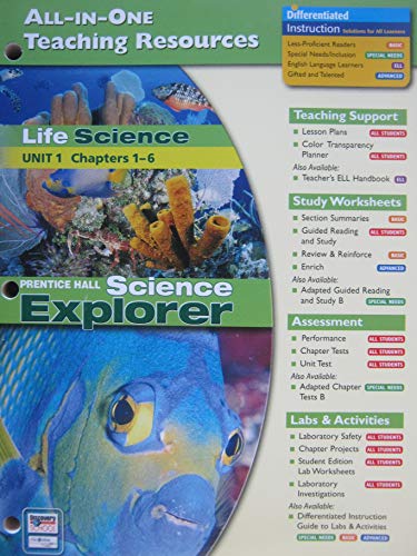 9780131903180: Life Science: All-In-One Teaching Resources (Unit 1 Ch. 1-6)