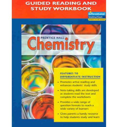 Beispielbild fr Prentice Hall Chemistry: Guided Reading and Study Workbook zum Verkauf von Your Online Bookstore