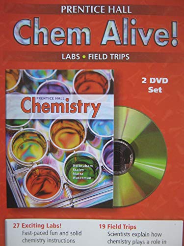 Beispielbild fr Prentice Hall Chemistry, Chem Alive! 2 DVD Set: Original Wraps (2005 Copyright) zum Verkauf von ~Bookworksonline~