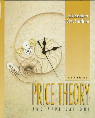 Stock image for Price Theory and Applications (6th Edition) for sale by HPB-Red