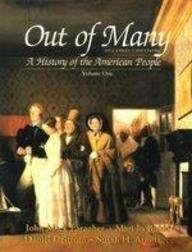 9780131910652: Out Many History American People V1: A History of the American People