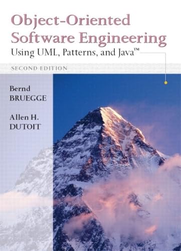 Beispielbild fr Object-Oriented Software Engineering: Using UML, Patterns and Java 2/E: International Edition zum Verkauf von medimops