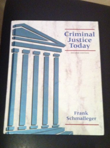 Stock image for Criminal Justice Today: An Introductory Text for the Twenty-First Century for sale by HPB-Red