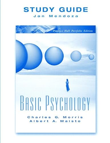 Imagen de archivo de Basic Psychology: Study Guide a la venta por BookHolders