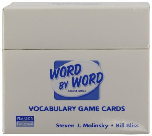 9780131916296: Word by Word Picture Dictionary Vocabulary Game Cards