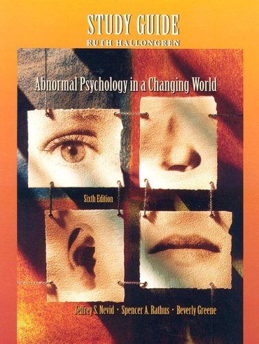 Beispielbild fr Abnormal Psychology in a Changing World zum Verkauf von ThriftBooks-Atlanta