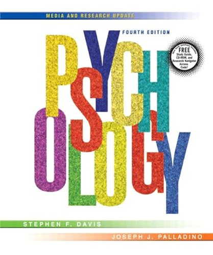 Psychology: Media and Research Update (4th Edition) - Stephen F. Davis, Joe Palladino