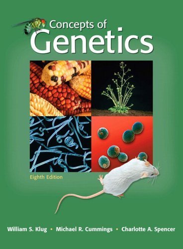 Beispielbild fr Concepts of Genetics zum Verkauf von Better World Books