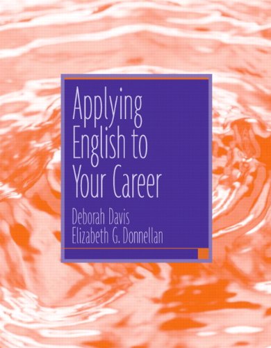 Stock image for Applying English To Your Career for sale by The Book Cellar, LLC