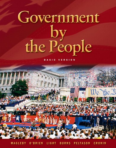 Beispielbild fr Government by the People: Basic Version zum Verkauf von ThriftBooks-Dallas