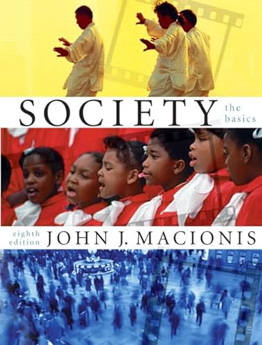 Imagen de archivo de Society: The Basics a la venta por BookHolders