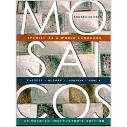 Stock image for Mosaicos : Spanish As a World Language for sale by Better World Books