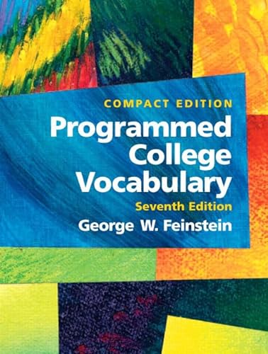 9780131928718: Programmed College Vocabulary: compact edition