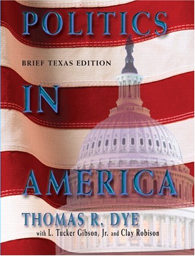 Beispielbild fr Politics In America: Texas Edition zum Verkauf von HPB-Red