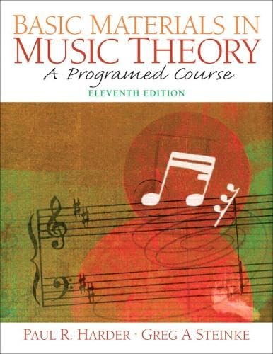 9780131931008: Basic Materials in Music Theory