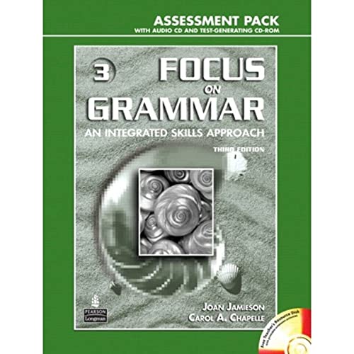 Imagen de archivo de Focus on Grammar 3, Assessment Pack a la venta por ZBK Books