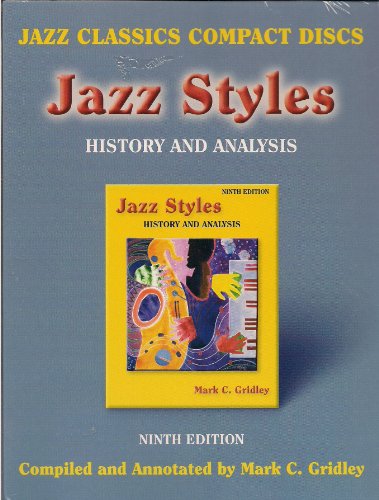 Imagen de archivo de Jazz Styles: History & Analysis, 9th Edition (Jazz Classics CD Set) a la venta por Decluttr