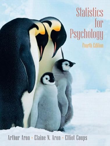 Beispielbild fr Statistics For Psychology zum Verkauf von HPB-Red