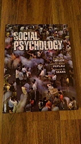 9780131932814: Social Psychology:United States Edition