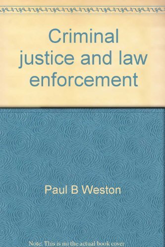 Stock image for CRIMINAL JUSTICE AND LAW ENFORCEMENT: CASES for sale by Neil Shillington: Bookdealer/Booksearch