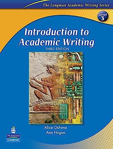 Imagen de archivo de Introduction to Academic Writing, Third Edition (The Longman Academic Writing Series, Level 3) a la venta por Goodwill of Colorado