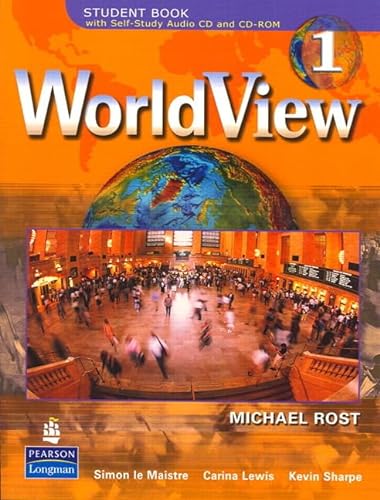 Imagen de archivo de WorldView 1 with Self-Study Audio CD and CD-ROM Placement Test (Levels 1-4) a la venta por Mispah books