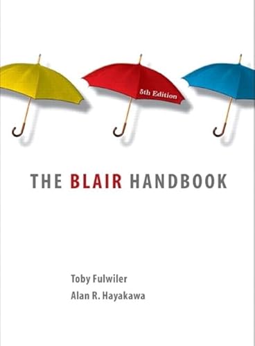9780131934153: Blair Handbook, The (casebound) (5th Edition)