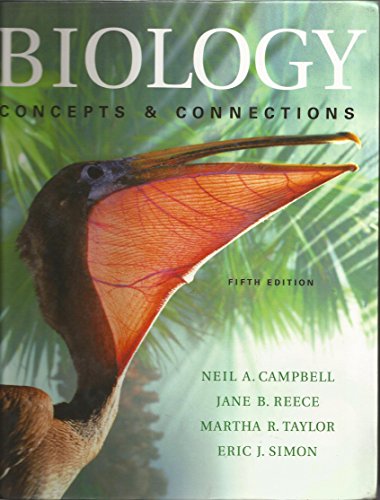 Beispielbild fr Biology: Concepts & Connections zum Verkauf von Better World Books