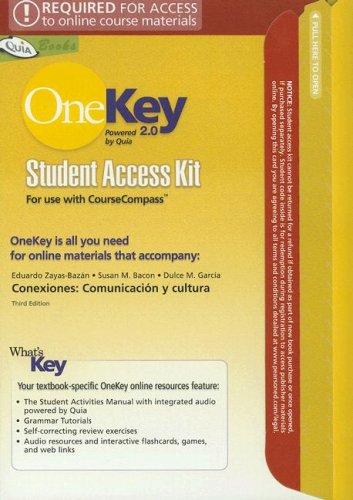 9780131935242: Conexiones: Comunicacion y Cultura (OneKey)