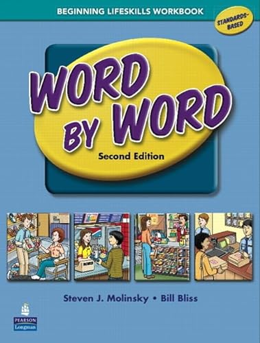 9780131935457: Word by Word Picture Dictionary with WordSongs Music CD Beginning Lifeskills Workbook