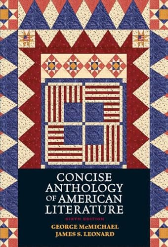 Stock image for Concise Anthology of American Literature for sale by SecondSale