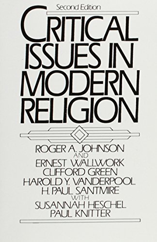 Imagen de archivo de Critical Issues in Modern Religion (2nd Edition) a la venta por SecondSale
