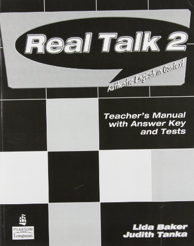 Stock image for Real Talk 2 Teacher's Manual with Answer Key and Tests for sale by Irish Booksellers