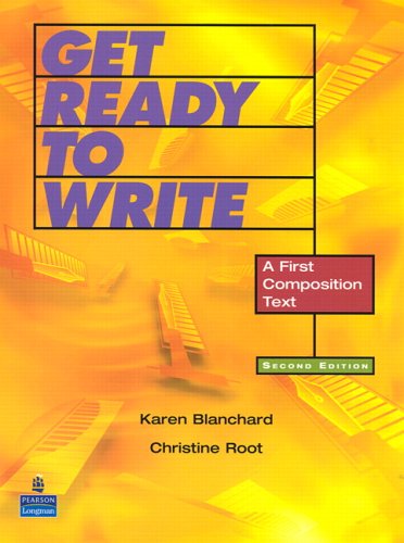 Stock image for Get Ready to Write: A First Composition Text (2nd Edition) for sale by SecondSale