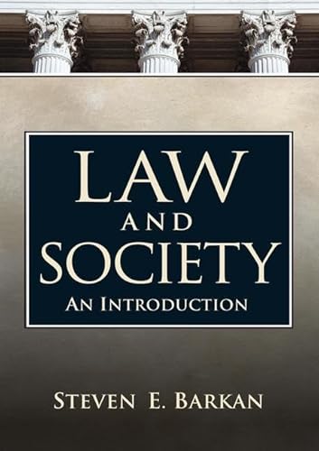 Stock image for Law and Society: An Introduction for sale by Coas Books