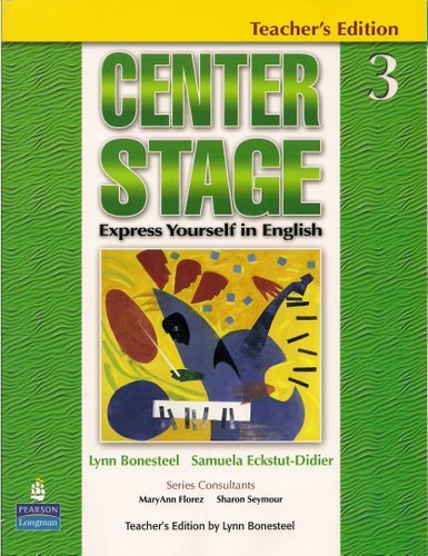 9780131947818: Center Stage 3 Teacher's Edition w/CD-ROM