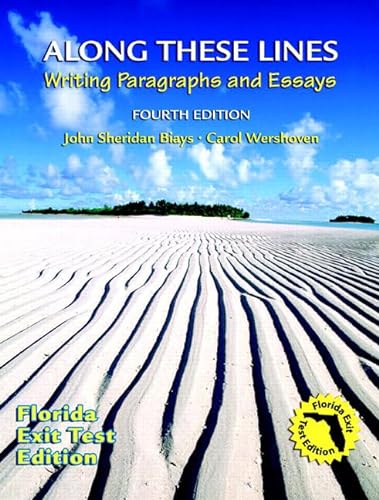 Stock image for Along Theses Lines- Writing Paragraphs and Essays, Annotated Instructor's Edition, FLORIDA EXIT TEST EDITION, 4th for sale by a2zbooks