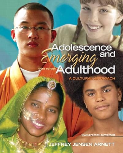 9780131950719: Adolescence And Emerging Adulthood: A Cultural Approach