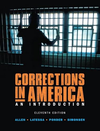 Stock image for Corrections in America: An Introduction for sale by SecondSale