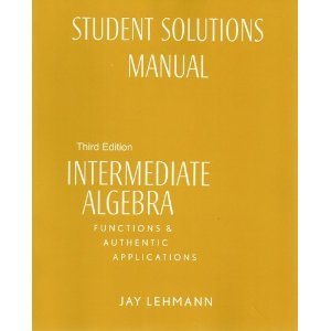 Imagen de archivo de Student Solutions Manual - Component a la venta por Better World Books