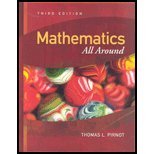 Beispielbild fr Mathematics All Around zum Verkauf von Walker Bookstore (Mark My Words LLC)