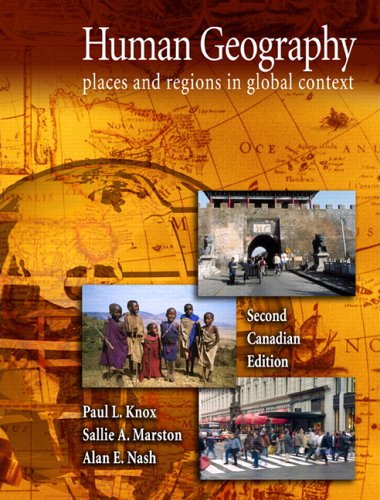 Stock image for Human Geography: Places And Regions in Global Context, Second Canadian Edition for sale by medimops