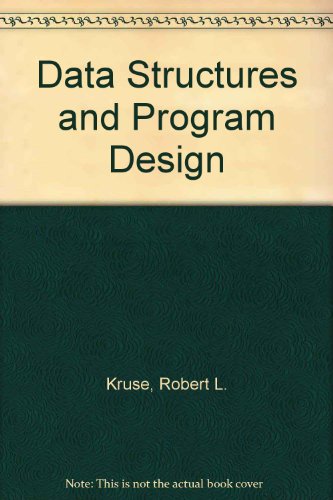 Stock image for Data Structures and Program Design for sale by WorldofBooks