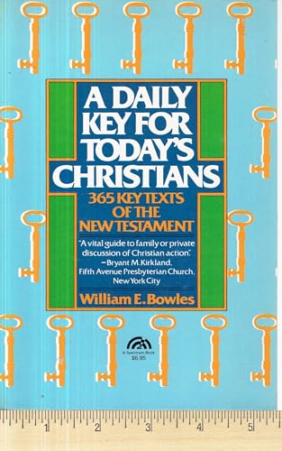 Stock image for Daily Key for Today's Christians for sale by 4 THE WORLD RESOURCE DISTRIBUTORS